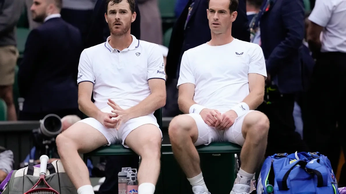 Andy Murray Andy Murray’s Wimbledon farewell tour begins with a loss in doubles with his brother