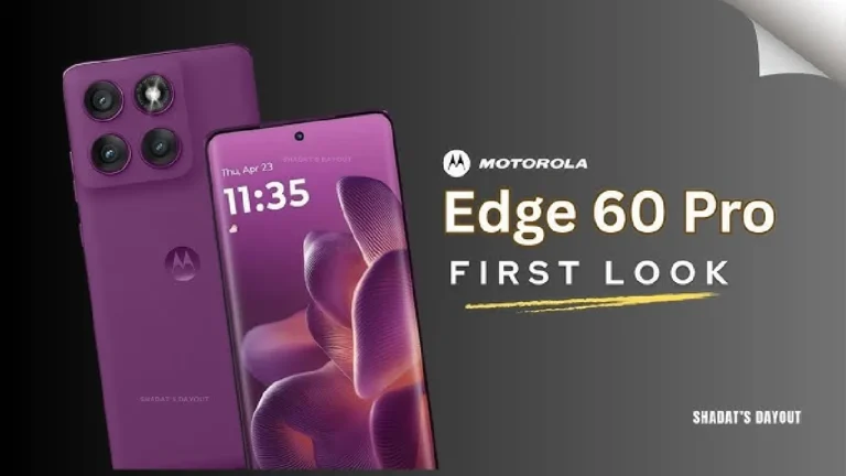 Motorola Edge 60 Pro First Look: Premium Design & Powerful Performance