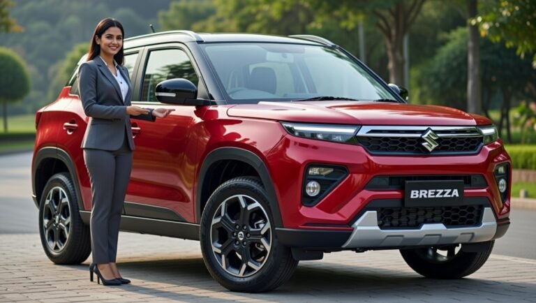 Maruti Suzuki Brezza: स्टाइलिश SUV लुक मात्र 6.8 लाख में, दमदार परफॉर्मेंस और शानदार 30Km/L माइलेज का कॉम्बिनेशन