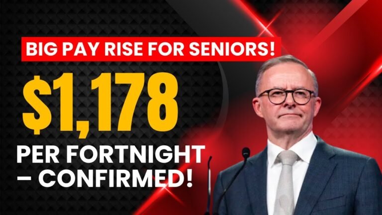 URGENT: Centrelink Raises Age Pension to $1,178 – Check Your Payment Now