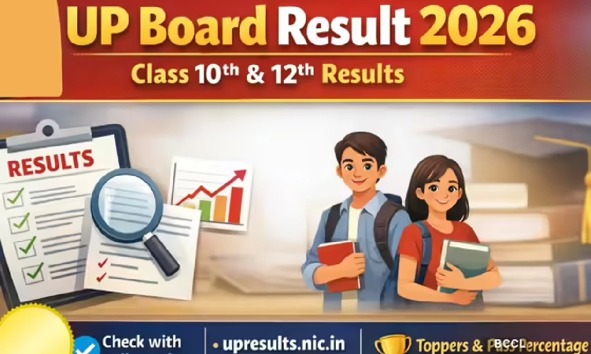 यूपी बोर्ड 10वीं 12वीं परिणाम 2026 | यूपी बोर्ड परीक्षा 2026 खबर | Upresults nic in तारीख, समय और चेक करने की पूरी जानकारी