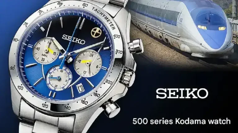 Seiko Launched Limited-Edition One Piece Bullet Train Chronograph Inspired by Japan’s Famous Shinkansen