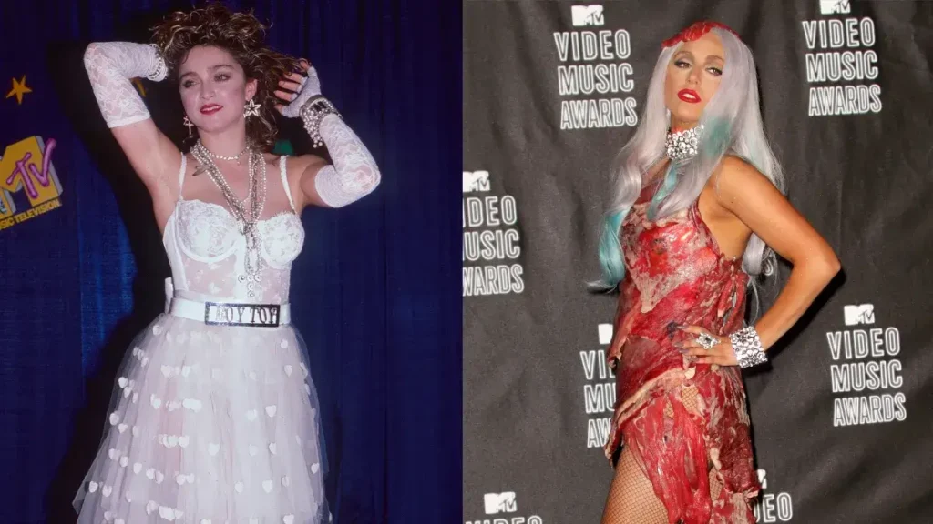 27 Wildest VMAs Outfits Ever The Most Unforgettable MTV Video Music Awards Fashion Moments