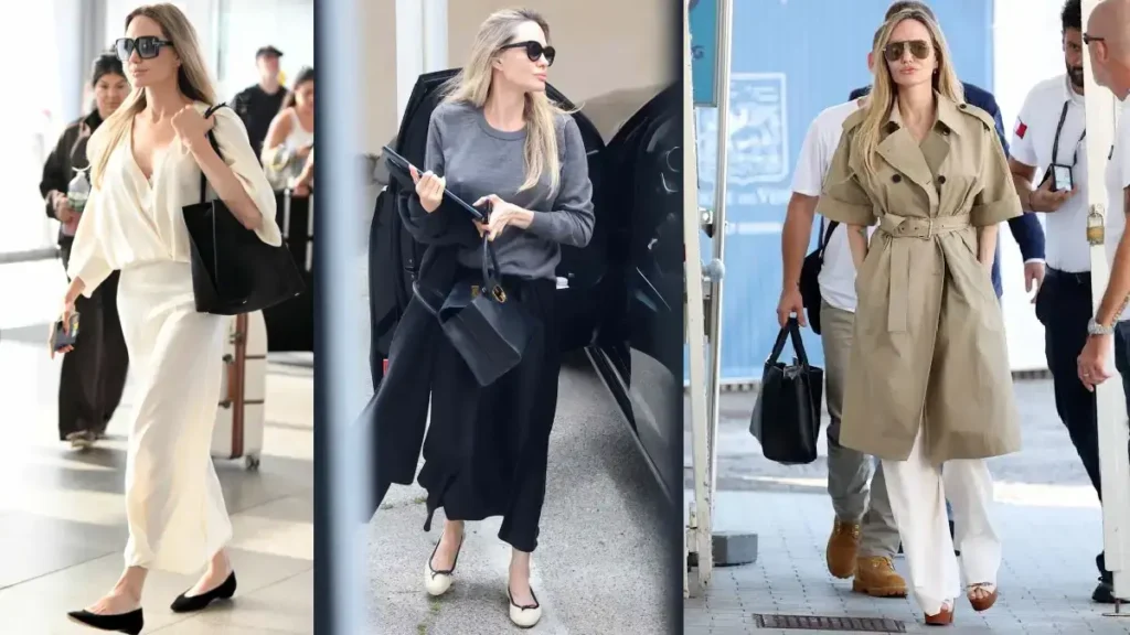 Angelina Jolie’s Airport Outfit Features the Chic Ballet Flats Perfect for Fall