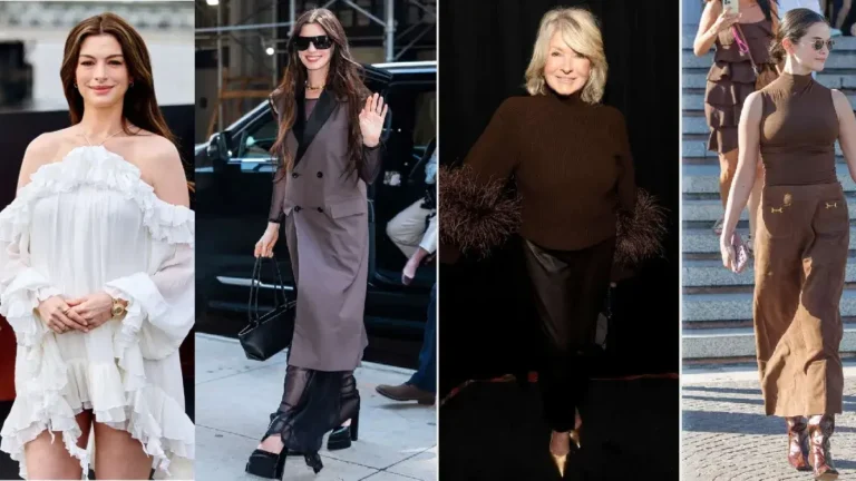 Chocolate Brown Is Fall 2026’s Trending Color – Stylish Pieces Inspired by Anne Hathaway and Martha Stewart