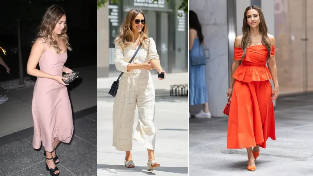 Jessica Alba’s Fall Fashion Trick Proves You Can Keep Wearing Sundresses