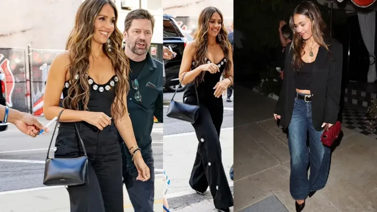 Jessica Alba Wide-Leg Jeans: Shop Her Black Denim Look From $25