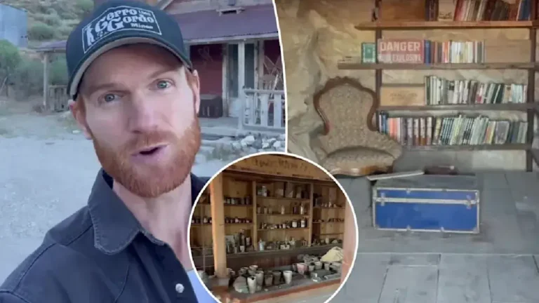 Man Lives Alone in an Abandoned California Mining Buying Town With No Cell Service