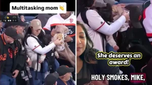 ‘Multitasking Mom’ Goes Viral at Baseball Game: Why the Clip Sparked Debate