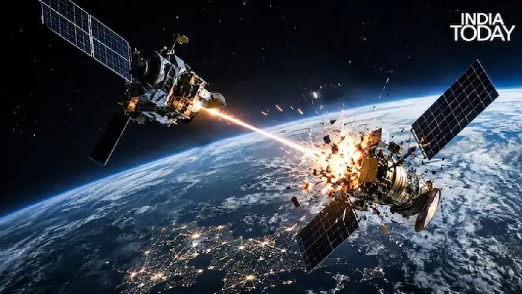 US military space weapons deployed in orbit