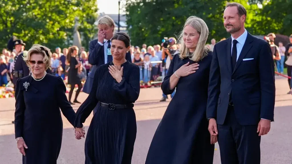 Queen Mette-Marit Attends King Harald's Funeral After Recent Hospitalization