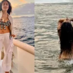Salma Hayek Celebrates 60th Birthday With Bold Ocean Photos: “60 and Grateful”