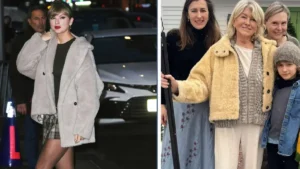Taylor Swift’s Dreamy Dress, Martha Stewart’s Cozy Sweater and More Celebrity Looks We Loved This Week