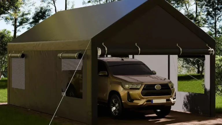 This “Huge” Portable Garage Is Under $500 on Amazon-and It Adds Instant Storage to Your Driveway