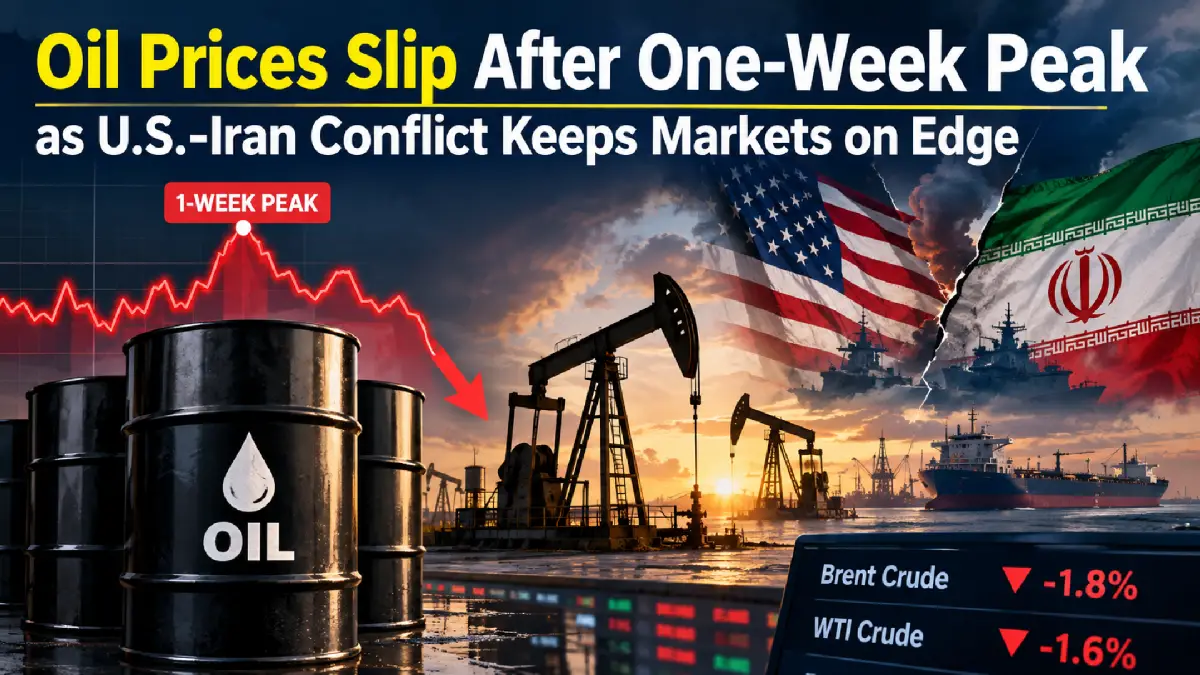 U.S.-Iran Conflict Oil Prices: Brent Slips to $105