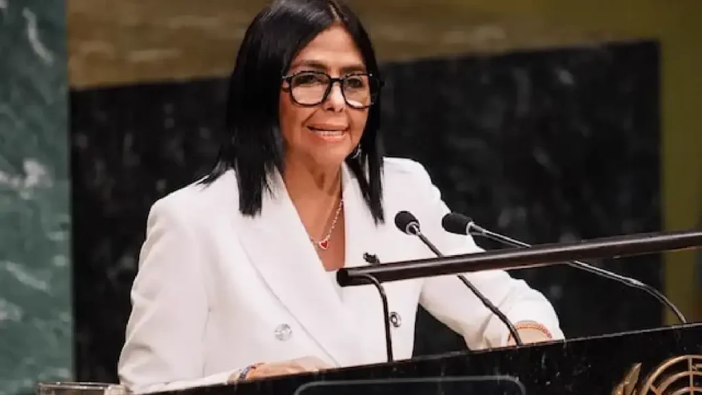 Venezuela's Rodriguez promises elections to transition to 'full democracy'