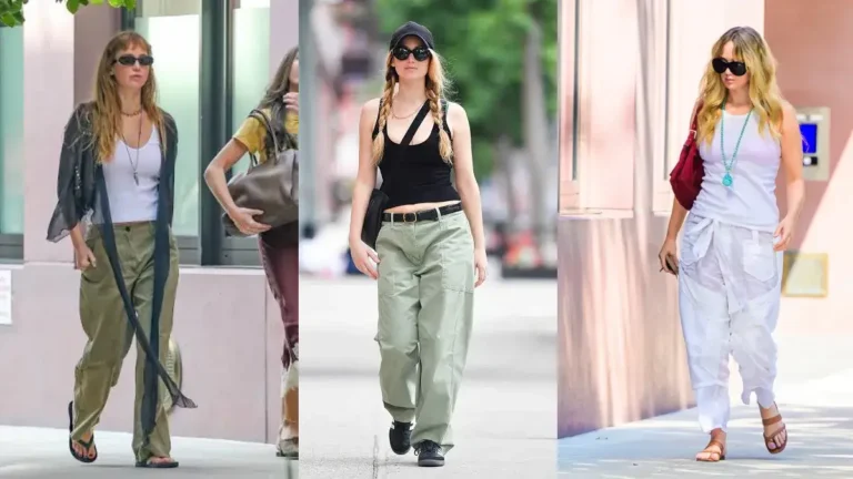 Jennifer Lawrence Wears Cargo Pants for Fall 2026 — Shop Similar Styles from $23