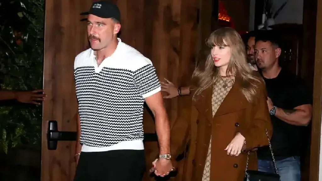 Taylor Swift and Travis Kelce Hold Hands Following Dinner Date Night in N.Y.C.